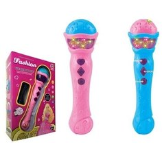 Shenzhen toys Микрофон Fashion на батарейках (свет,звук) в коробке