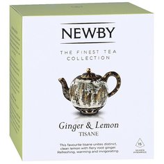 Чай травяной Newby Ginger & Lemon в пирамидках, 15 шт.