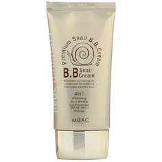 Mizac BB крем Premium Snail 4 in 1, SPF 50, 50 мл, оттенок: универсальный