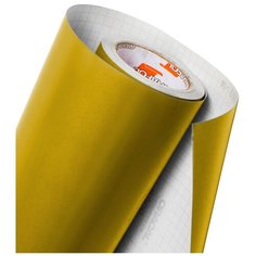 Пленка виниловая самоклеющаяся Oracal 641, матовый - 1м*3м, цвет: золотой Reton Group