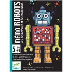 Настольная игра DJECO Memo Robots