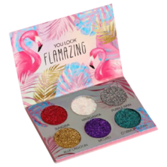 Beauty Fox Палетка теней для век Flamazing colada sungria/margarita/purple rain/blue lagoon/mojito/cosmopolitan