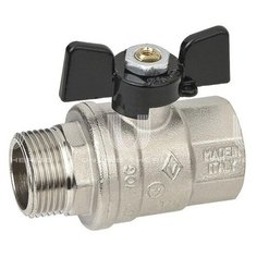 Кран шаровой Внутренний-Наружный (бабочка) Bugatti OREGON 307 (3/4") 03070065