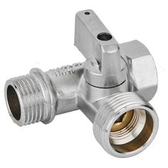 Кран шаровой проходной Bugatti MIAMI 877 для стир.машин 08770004