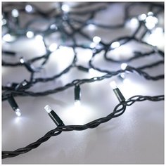 Светодиодная гирлянда ARD-STRING-PRO-1000-GREEN-100LED-PULSE White (230V, 7W) (Ardecoled, IP65) Arlight