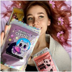 Соль для ванны шиммер Purrfect, 150 г Beauty Fox
