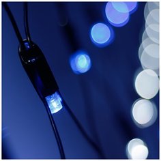 Светодиодная гирлянда ARD-NETLIGHT-CLASSIC-2500x2500-BLACK-432LED White/Blue (230V, 26W) (Ardecoled, IP65) Arlight