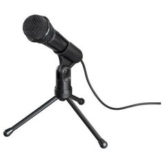 Микрофон проводной Hama MIC-P35 Allround 2.5м черный