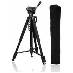 Штатив Hama Action 165 3D напольный черный алюминий 1320гр.