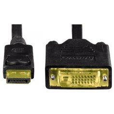 Кабель Hama H-54593 00054593 DisplayPort m DVI-D m 1.8м черный