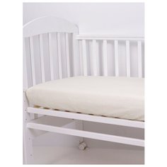 Топотушки Простыня на резинке 120 х 60 см бежевый