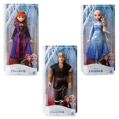 Кукла Hasbro Disney Princess Холодное сердце 2. 3 вида Эльза, Анна и Кристофф