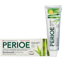 Зубная паста Perioe Бамбуковая соль и экстракт жемчуга, 120 г
