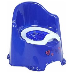 Dunya Plastik горшок Комфорт (11111) синий