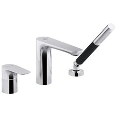 Смеситель с душевой лейкой встраиваемый Jacob Delafon Aleo+ E72330-CP хром