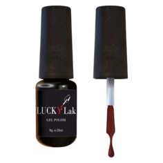 Гель-лак для ногтей LUCKYLak цветной, 8 г, 033 бордовый