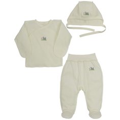 Комплект одежды Наша мама размер 62, молочный