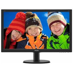 Монитор Philips 240V5QDSB 23.8", черный