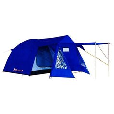 Палатка 4-местная Lanyu-1704 туристическая 400*230*185см