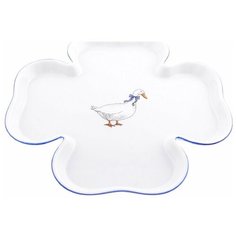 Поднос 27 см Клевер Thun "Гуси" / 167355 Thun1794