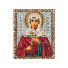 Набор для вышивания бисером "Святая Кристина", Русская искусница, 12,5 х 16,3 см, арт. 232