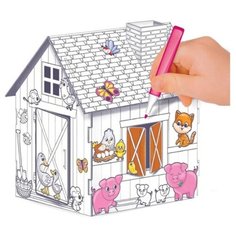 Домик раскраска Zabiaka Ферма 3 в 1 4720048