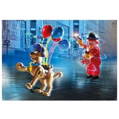 Конструктор Playmobil Скуби Ду 70710 Приключение с призрачным клоуном