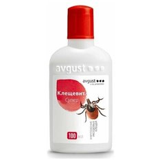 Концентрат для обработки участка от клещей Клещевит Супер 100мл №50 Август