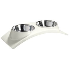 Подставка Super Design Элеганс 20108 для собак 2 x 350 мл белый