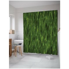 Штора для ванной JoyArty Бамбуковые стебли 180х200 (sc-13720)