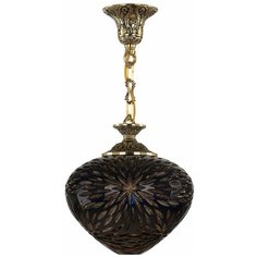 Хрустальная люстра 7003P/23 GB Amber-Blue/H-1A Bohemia Ivele Crystal