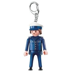 Брелок Playmobil Полицейский, синий
