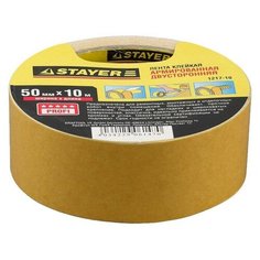 Клейкая лента монтажная STAYER 1217-10, 50 мм x 10 м