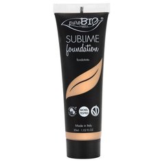 PuroBIO Тональный крем Sublime Foundation Fondotinta, 30 мл, оттенок: 02