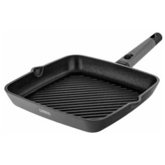 Сковорода-гриль Esprado Carne 28 см, алюминий, АП, индукция, CART28BE106