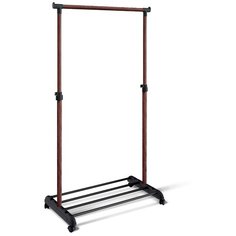 Напольная вешалка Sheffilton CH-4345 черный/темный орех