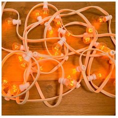 Гирлянда NEON-NIGHT LED Galaxy Bulb String, 331-301, 1000 см, 30 ламп, желтый/белый провод