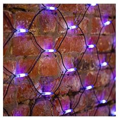 Гирлянда NEON-NIGHT Сеть 432 LED 250 х 250 см, 432 ламп, белый/синий/черный провод