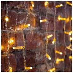 Гирлянда NEON-NIGHT "Светодиодный Дождь" 2 х 1,5 м, постоянное свечение, прозрачный провод, 230 В, диоды Теплый белый, 360 LED