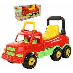 67210 Wader Каталка-автомобиль "Буран" №1 (красный) в коробке