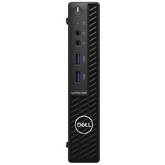 Настольный компьютер DELL Optiplex 3080 Micro (3080-9865) Intel Core i3-10105T/4 ГБ/128 ГБ SSD/Intel UHD Graphics 630/Windows 10 Pro черный