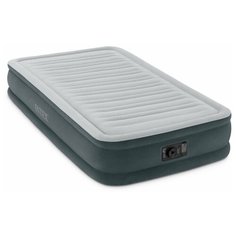 Надувной матрас Intex Twin Comfort-Plush Mid Rise Airbed (67765), серый