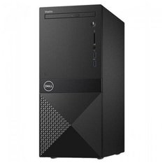 Настольный компьютер DELL Vostro 3888 (3888-2871) Mini-Tower/Intel Core i5-10400/8 ГБ/1 ТБ HDD/Intel UHD Graphics 630/Linux черный