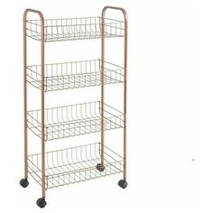 Этажерка Metaltex Ascona Copper, 4 уровня