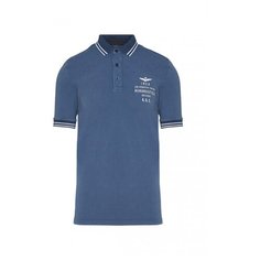 Поло Aeronautica Militare 211PO1520P144 размер M, голубой