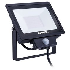 Прожектор светодиодный с датчиком движения 50 Вт Philips BVP150 LED42/CW 220-240V 50W SWB MDU CE