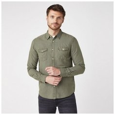 Рубашка Wrangler размер M зелeный
