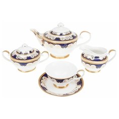 Чайный сервиз Best Home Porcelain "Indigo" (подарочная упаковка), 6 персон, 15 предм.