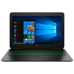 Ноутбук HP PAVILION 15-dp0098ur (Intel Core i5 8300H 2300 MHz/15.6"/1920x1080/8GB/1016GB HDD+Optane/DVD нет/NVIDIA GeForce GTX 1060/Wi-Fi/Bluetooth/Windows 10 Home) 5AS67EA, темно-серый/зеленый хромированный логотип