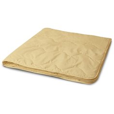 Одеяло KARIGUZ Верблюжья шерсть, легкое, 140 х 205 см (бежевый)
